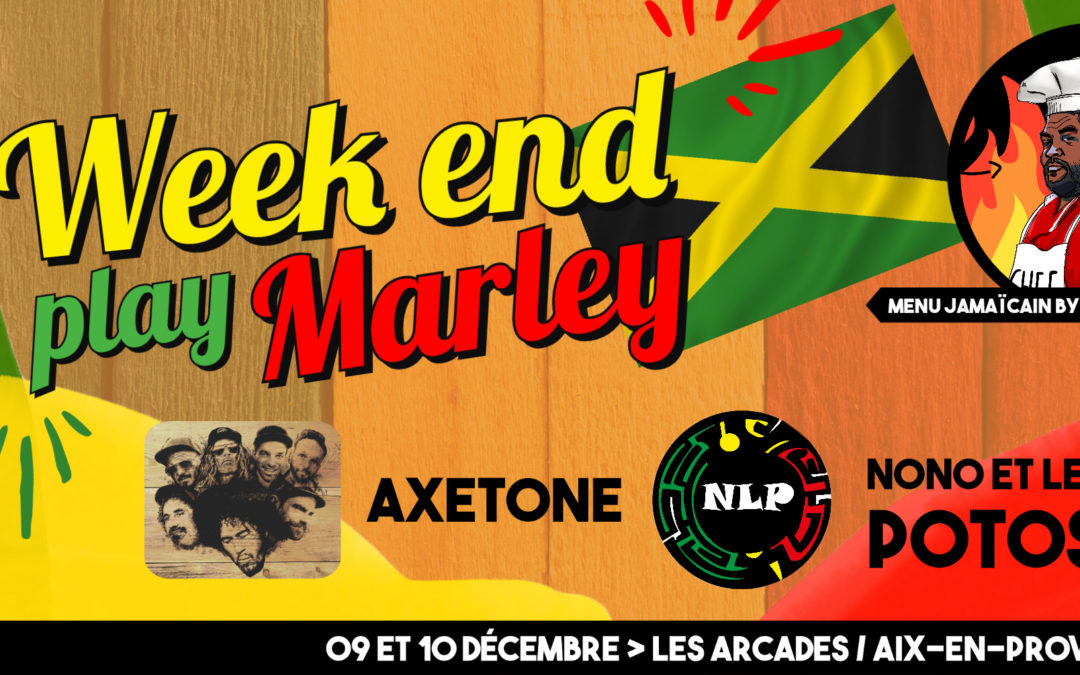 09 et 10/12 WEEK-END PLAY MARLEY : AXETONE & NPL